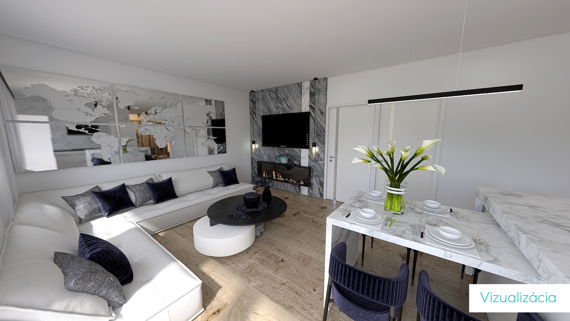 Novostavba 3 izbového bytu s terasou a predzáhradkou, A1 Somotor