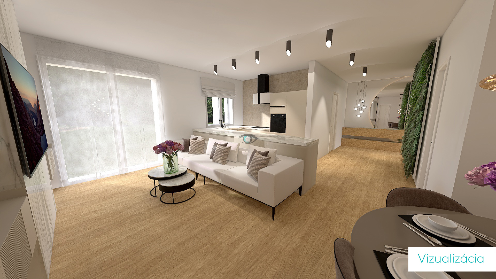 Novostavba 3 izb. bytu s terasou a predzáhradkou, A2 Somotor