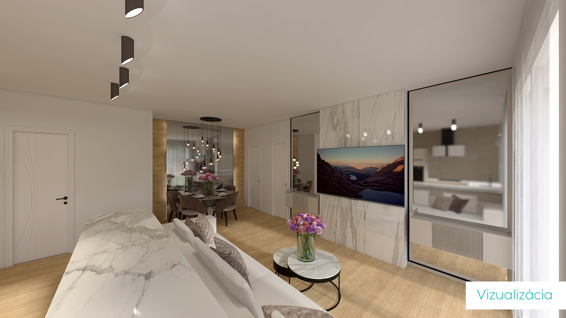 Novostavba 3 izb. bytu s terasou a predzáhradkou, A2 Somotor