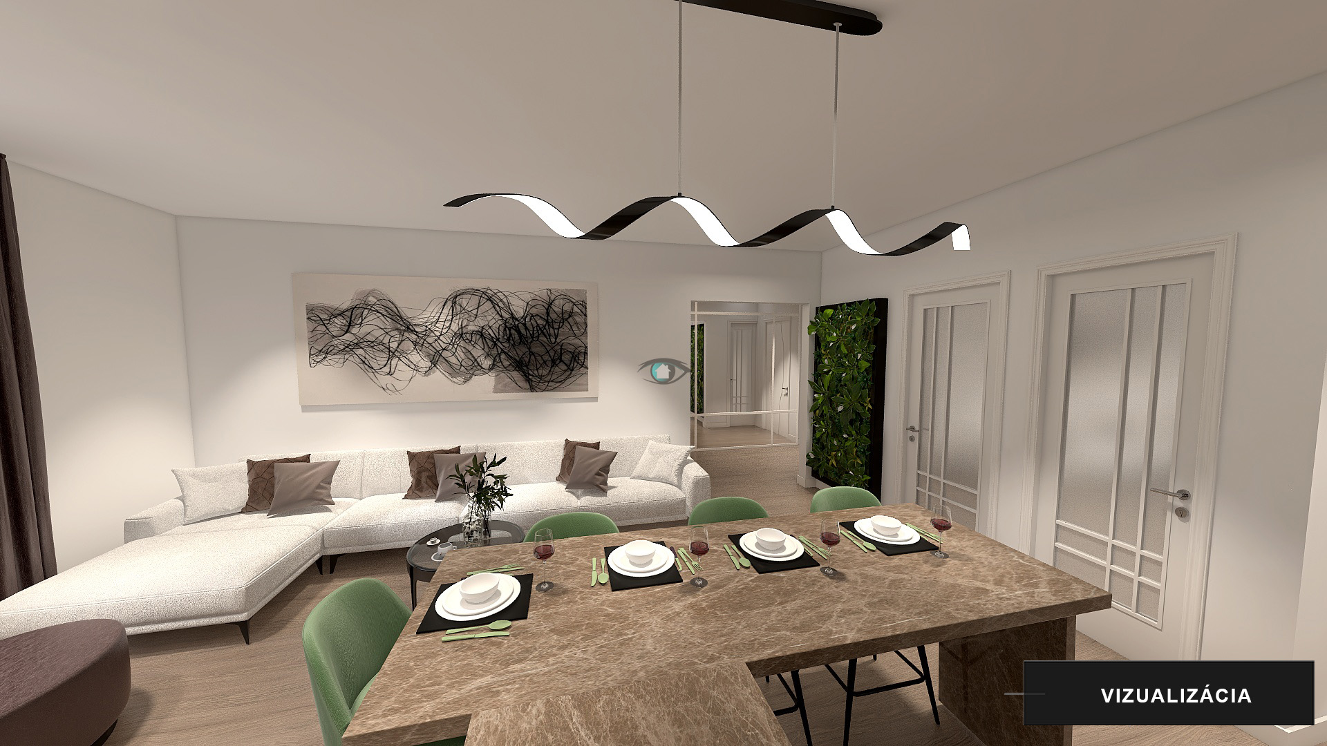 Novostavba 3 izbového bytu s predzáhradkou, B1 Somotor