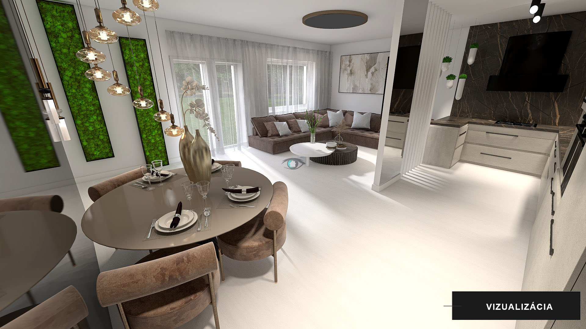 Novostavba 4 izbového bytu s terasou + terasa, B2 Somotor