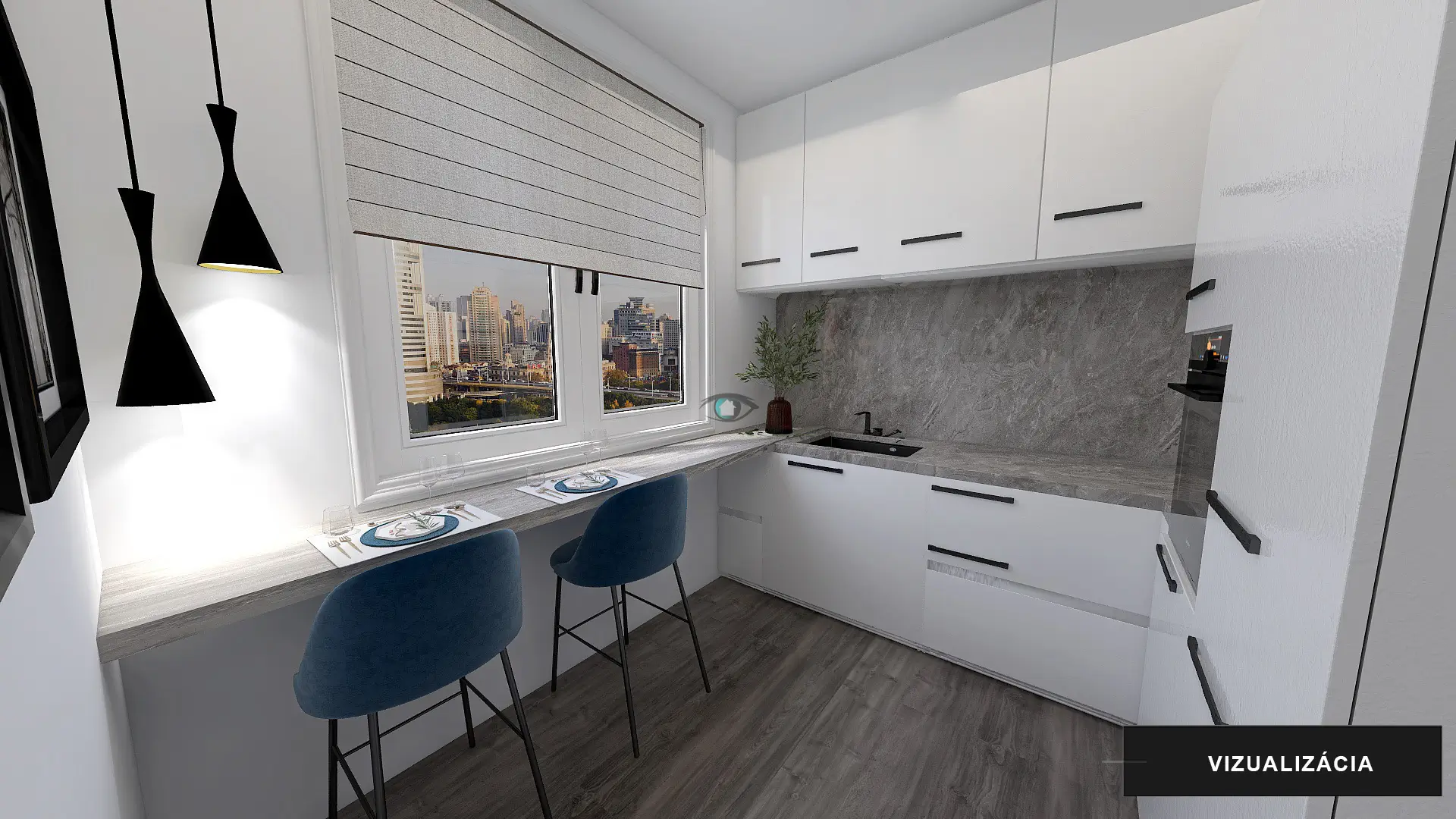 Na predaj 2 izbový byt s loggiou, Titogradská, KVP