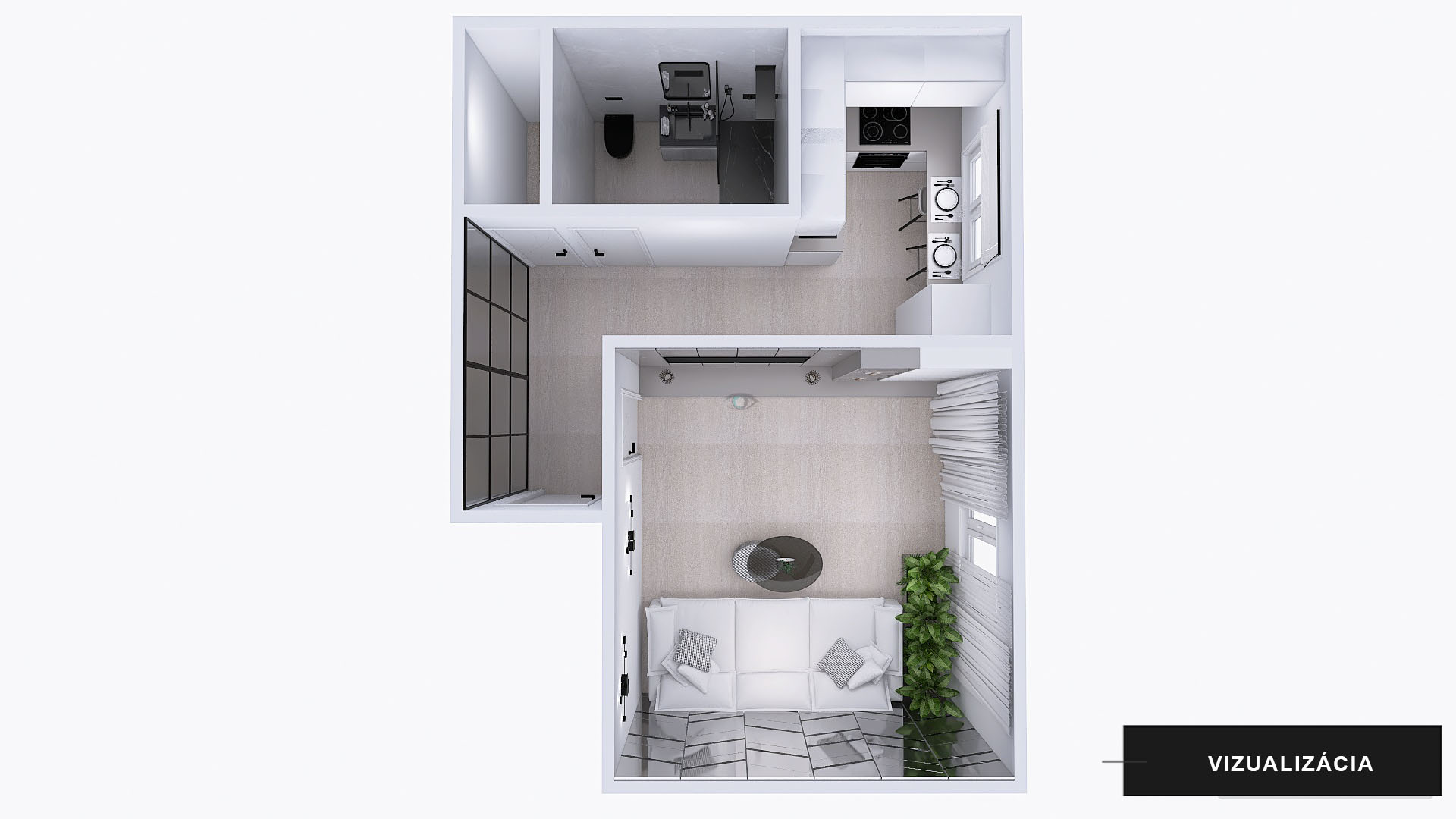 Na predaj 1 izbový byt s parkovaním, Komenského 13, Košice