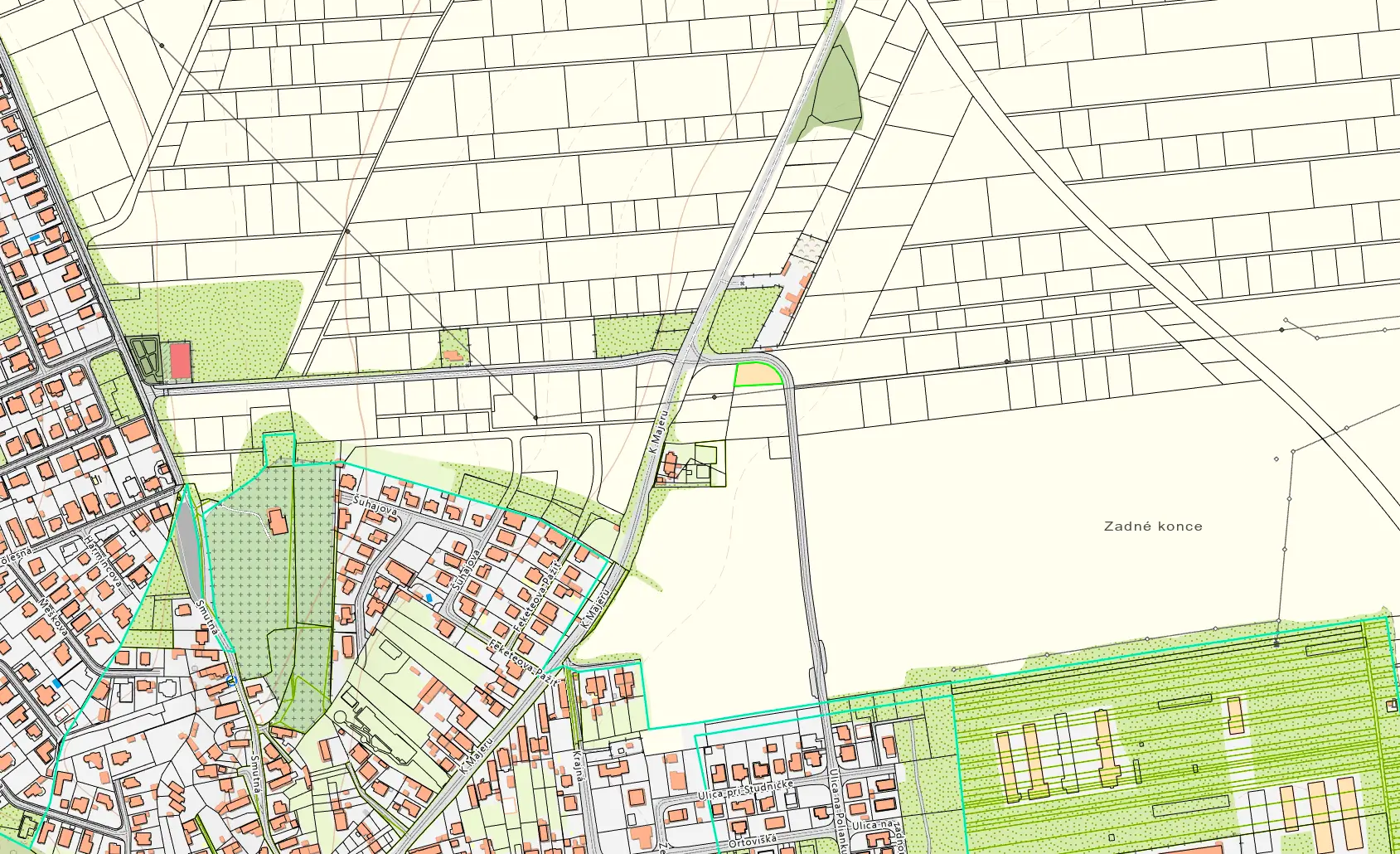 Na predaj Investičný pozemok, Košice IV. - Krásna