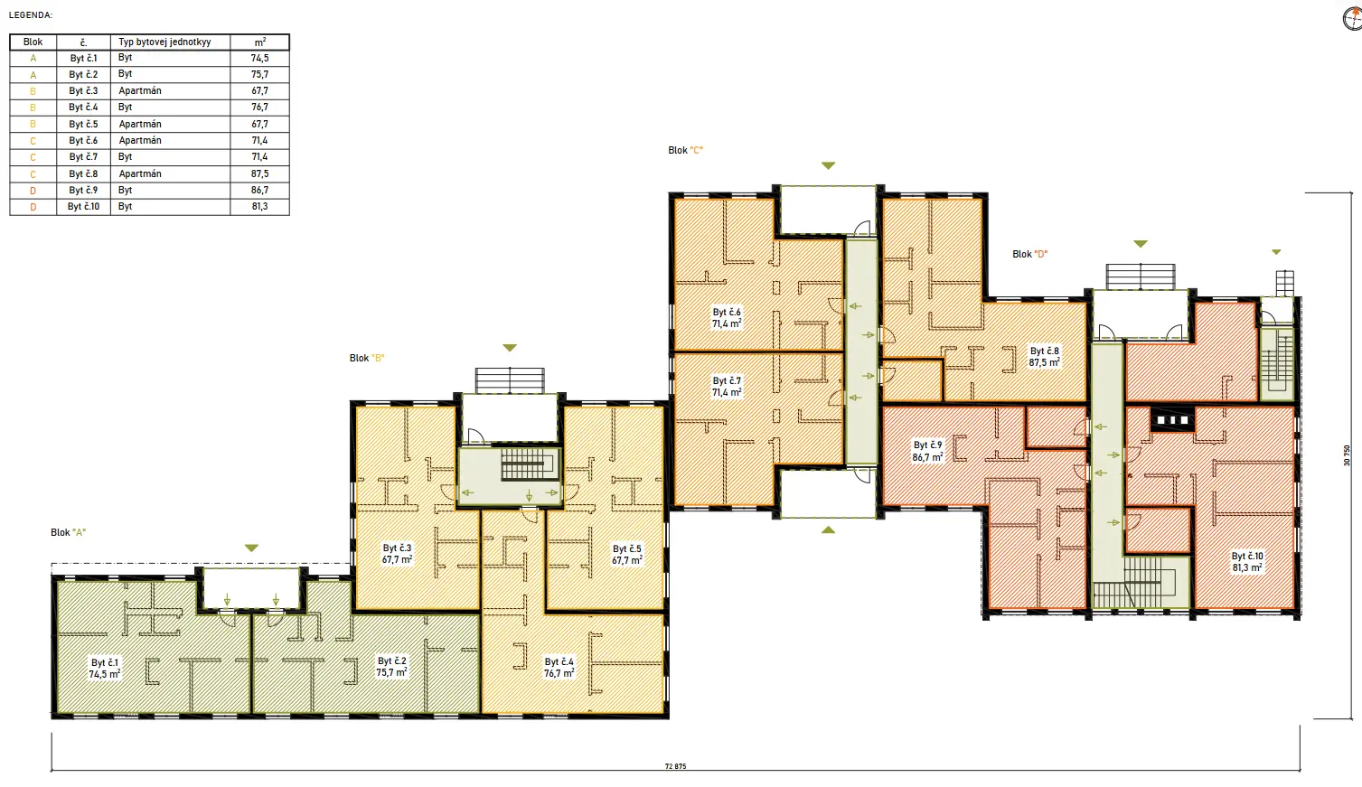 🏡 INVESTIČN&Yacute; PROJEKT &ndash; 8 BYTOV, SOMOTOR (OKR. TREBI&Scaron;OV)