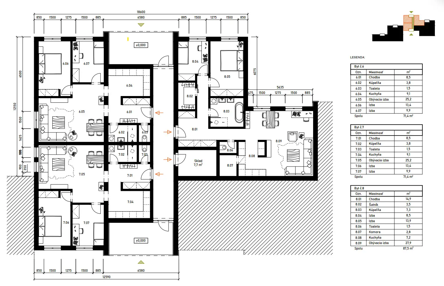 🏡 INVESTIČN&Yacute; PROJEKT &ndash; 8 BYTOV, SOMOTOR (OKR. TREBI&Scaron;OV)