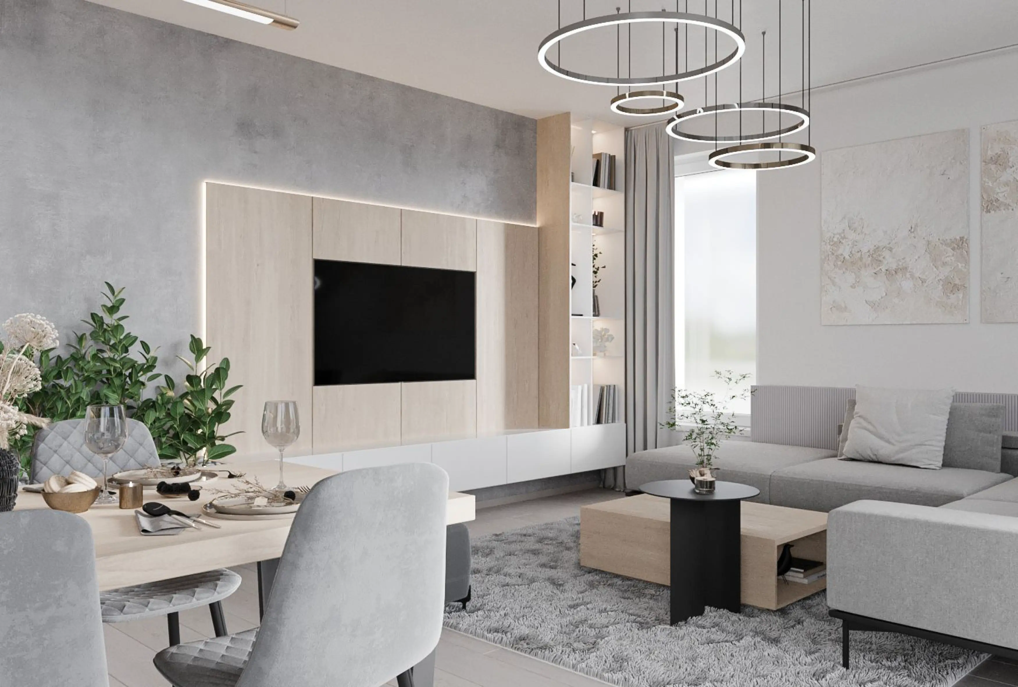 PREDANÉ, Nová terasa III., 3 izbový byt, 77,4 m2+59,2 m2