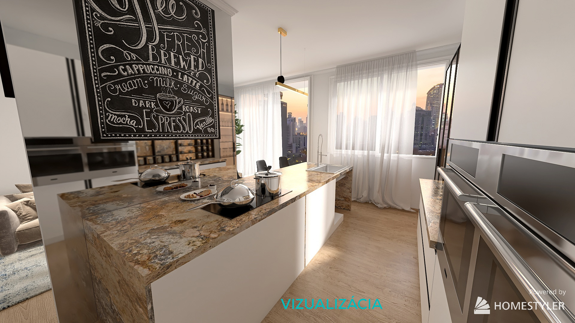 na predaj 3 izbový byt s loggiou, Vojenská ul., Košice I.