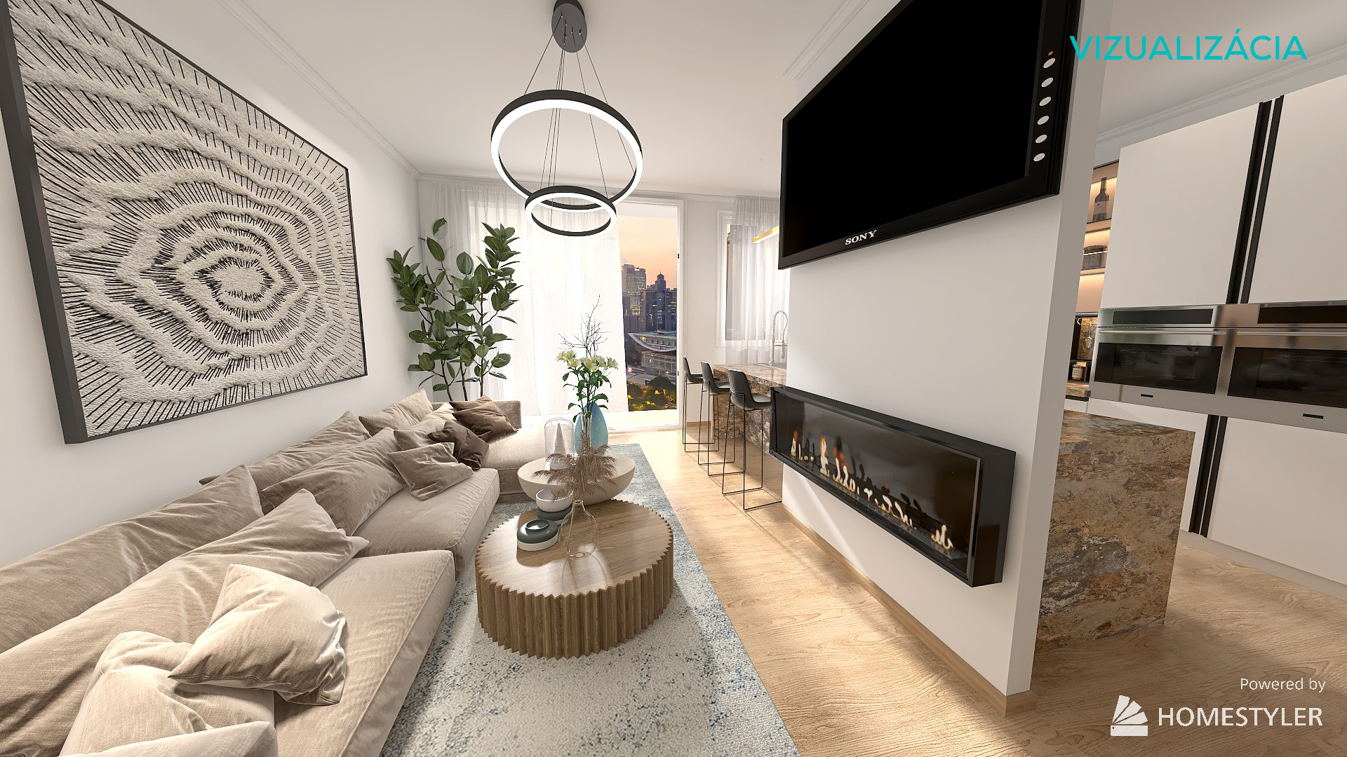 na predaj 3 izbový byt s loggiou, Vojenská ul., Košice I.