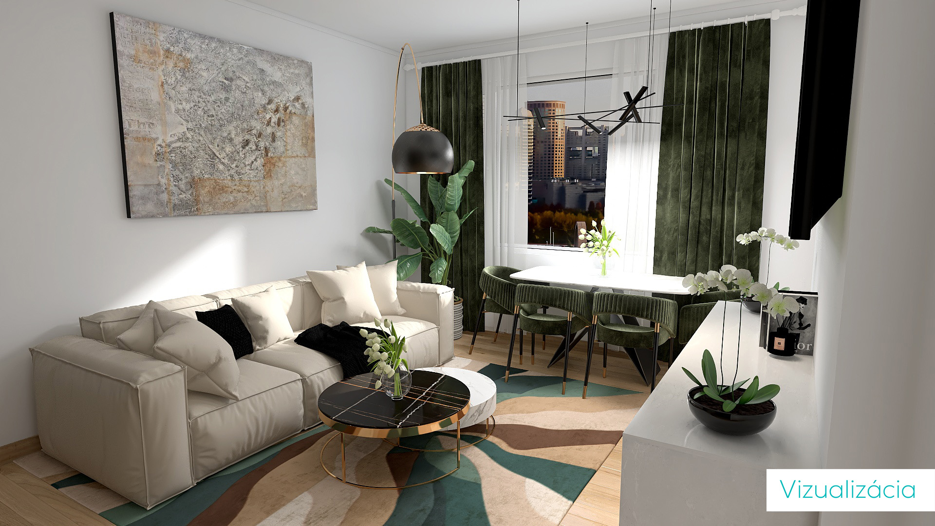 Na predaj 3 izbový byt pri Galérii, loggia, Poľovnícka